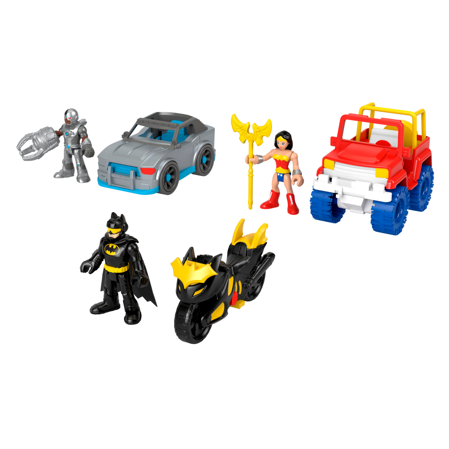 slide 2 of 4, Imaginext DC Super Friends Heroes Action Figure Playset, 1 ct