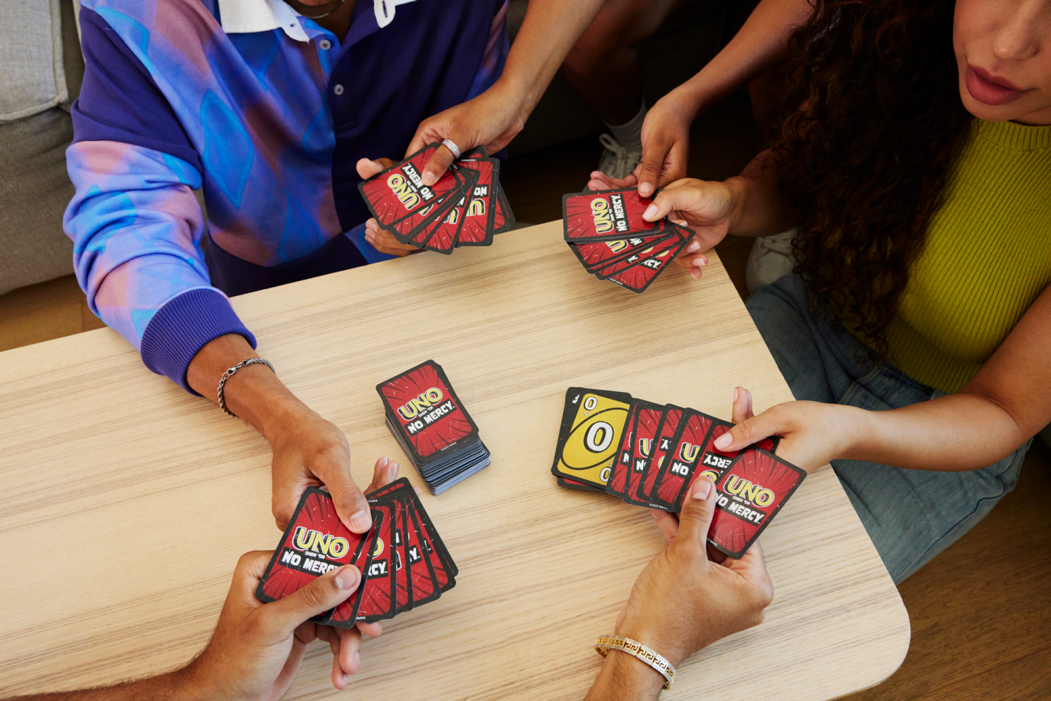 slide 6 of 7, Mattel No Mercy UNO Card Game 1 ea, 1 ct