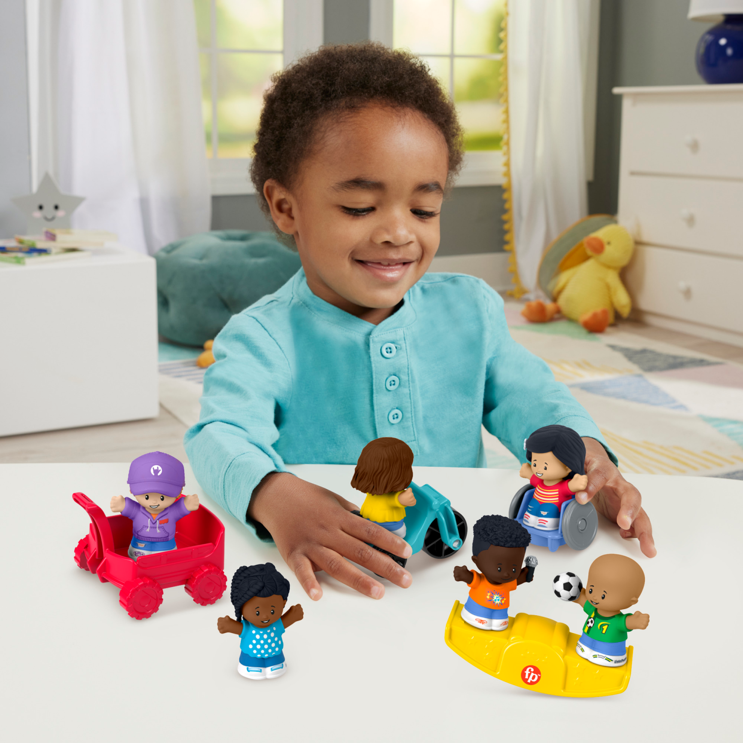 slide 3 of 3, LITTLE PEOPLE FP LP Play for All Figure and Accessory Pack, 1 ct
