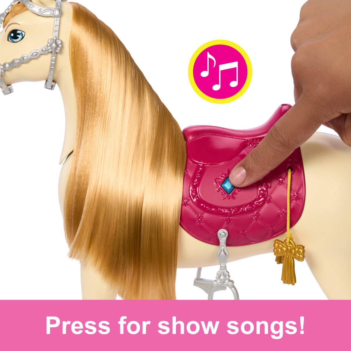 slide 2 of 5, Barbie Content Feature Horse Playset 13pc, 13 ct