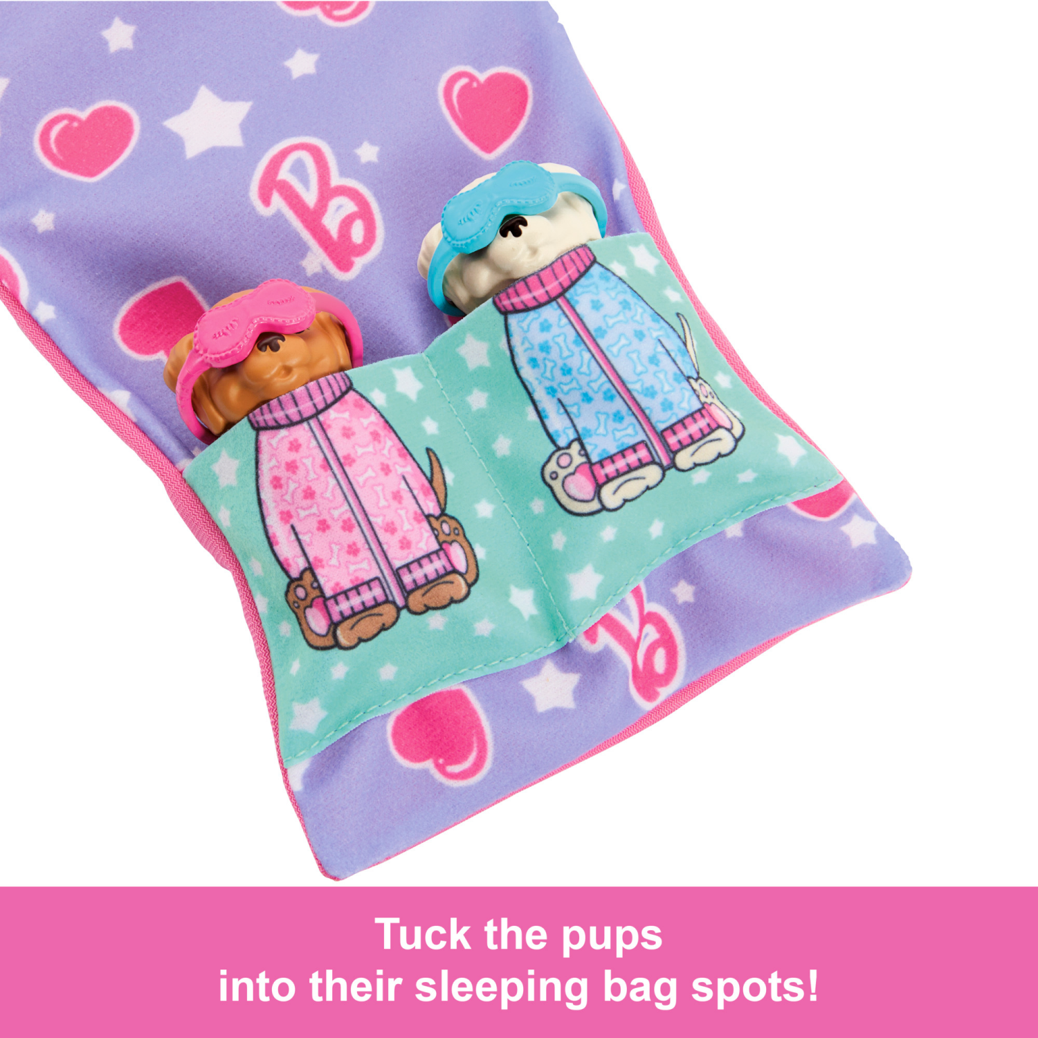 slide 5 of 5, Barbie MATTEL GAMES Barbie Doll Puppy Slumber Party Playset, 1 ct