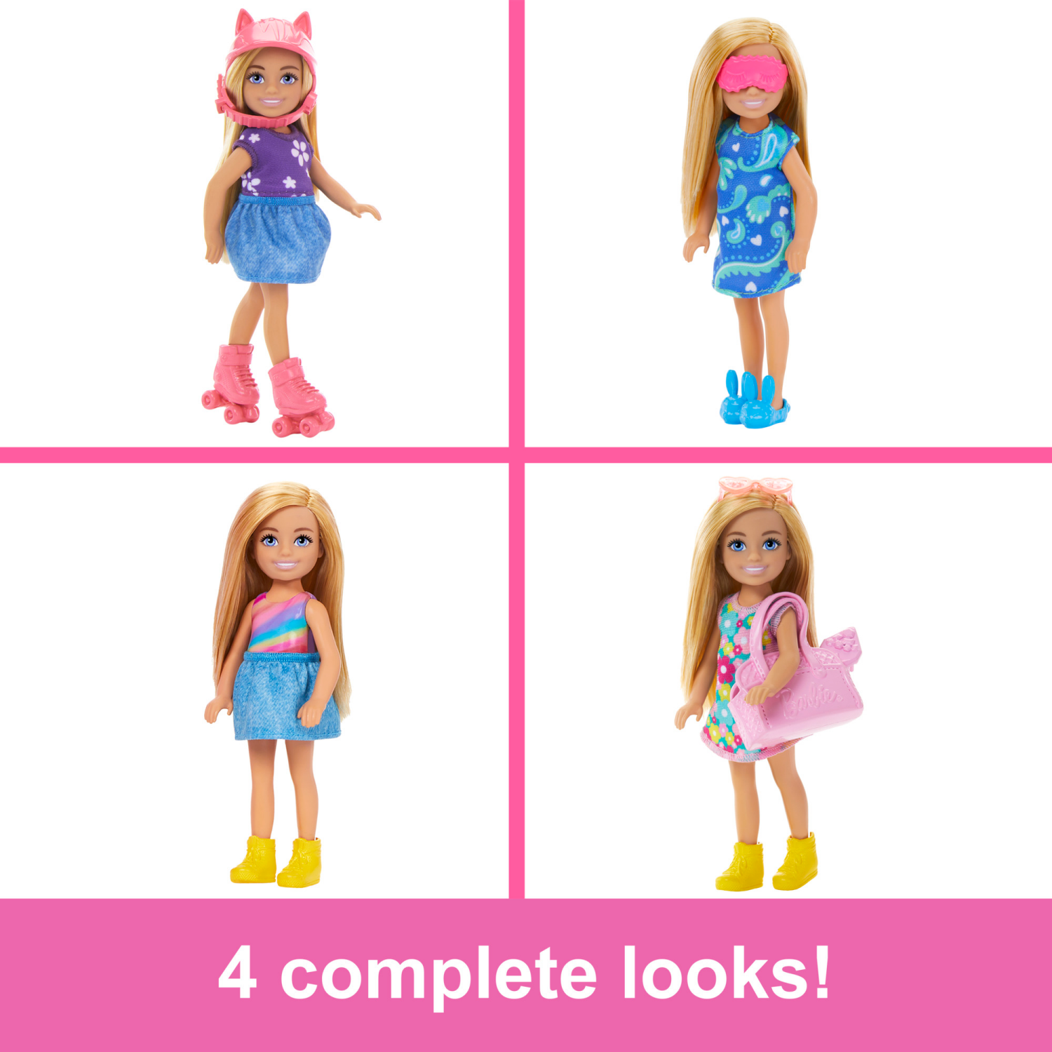 slide 5 of 5, Barbie Chelsea Closet Playset 17pc, 17 ct