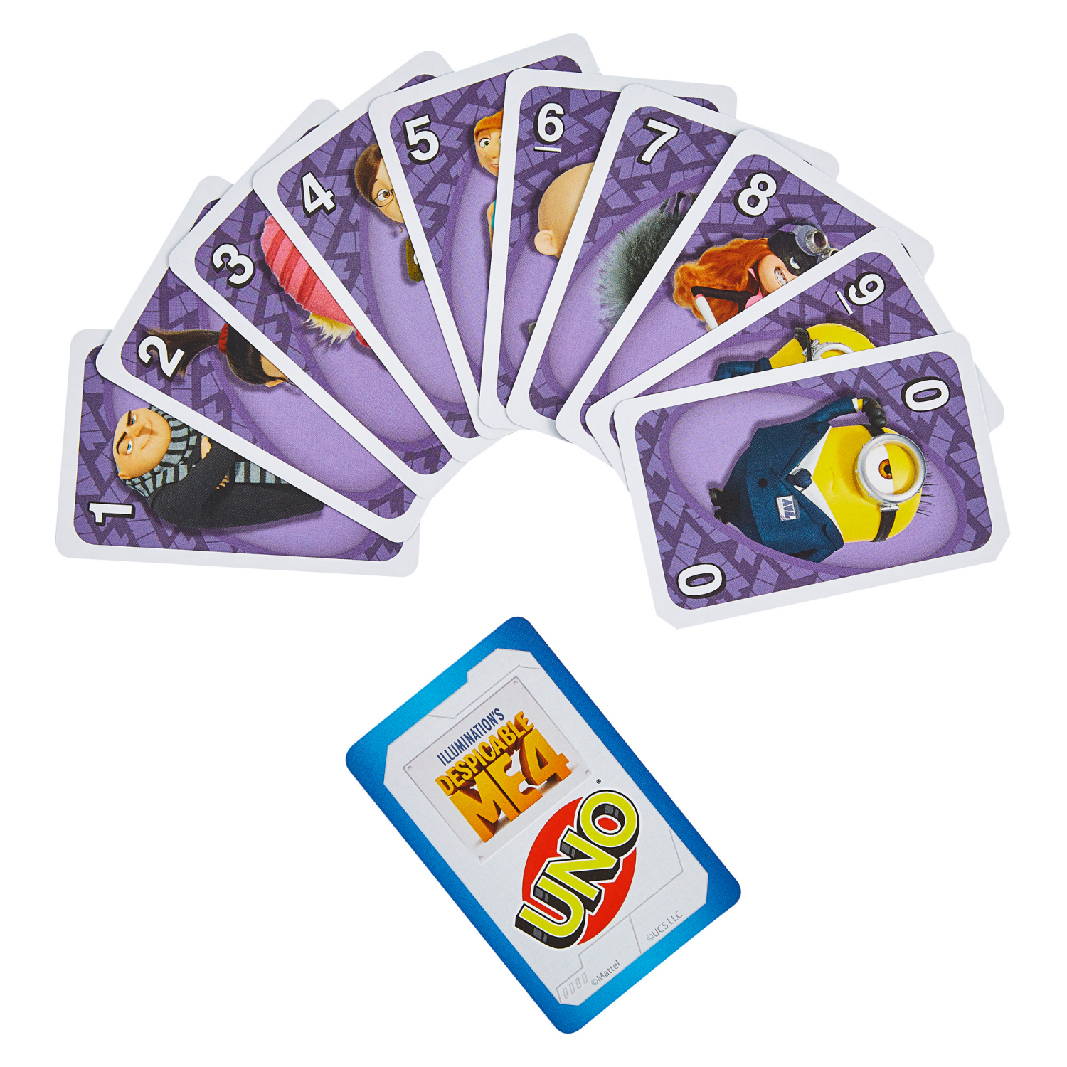 slide 2 of 4, Uno Despicable Me 4 Card Game, 1 ct