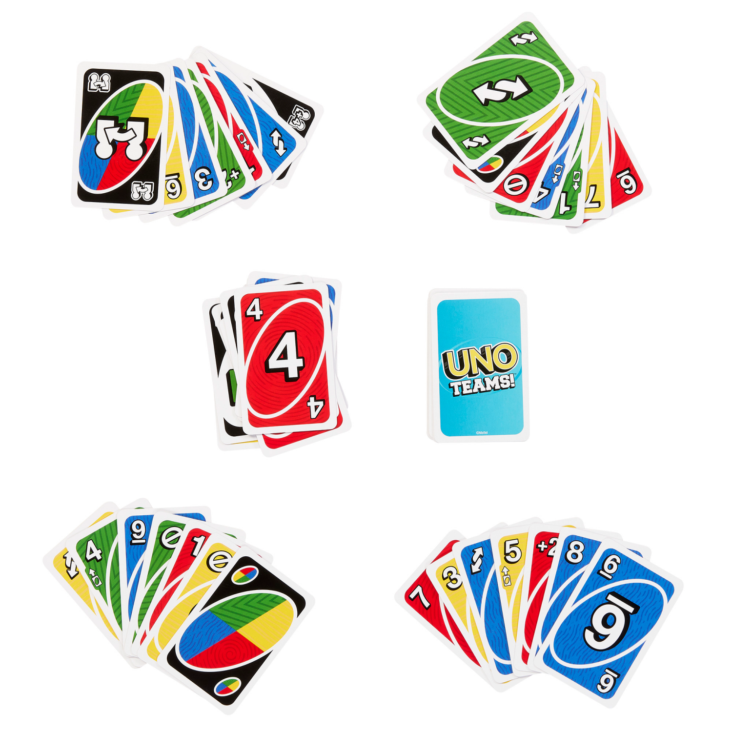 slide 4 of 6, Mattel Uno Teams! 1 Each, 1 ct