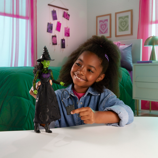 slide 28 of 29, Universal Pictures Wicked Elphaba Fashion Doll with Removable Fashions, 1 ct