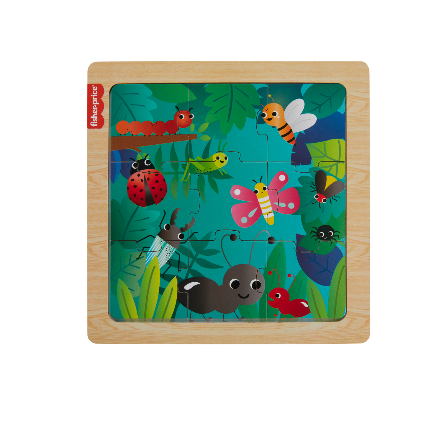slide 4 of 4, Fisher-Price FP Wood Jigsaw Puzzle Asst, 1 ct