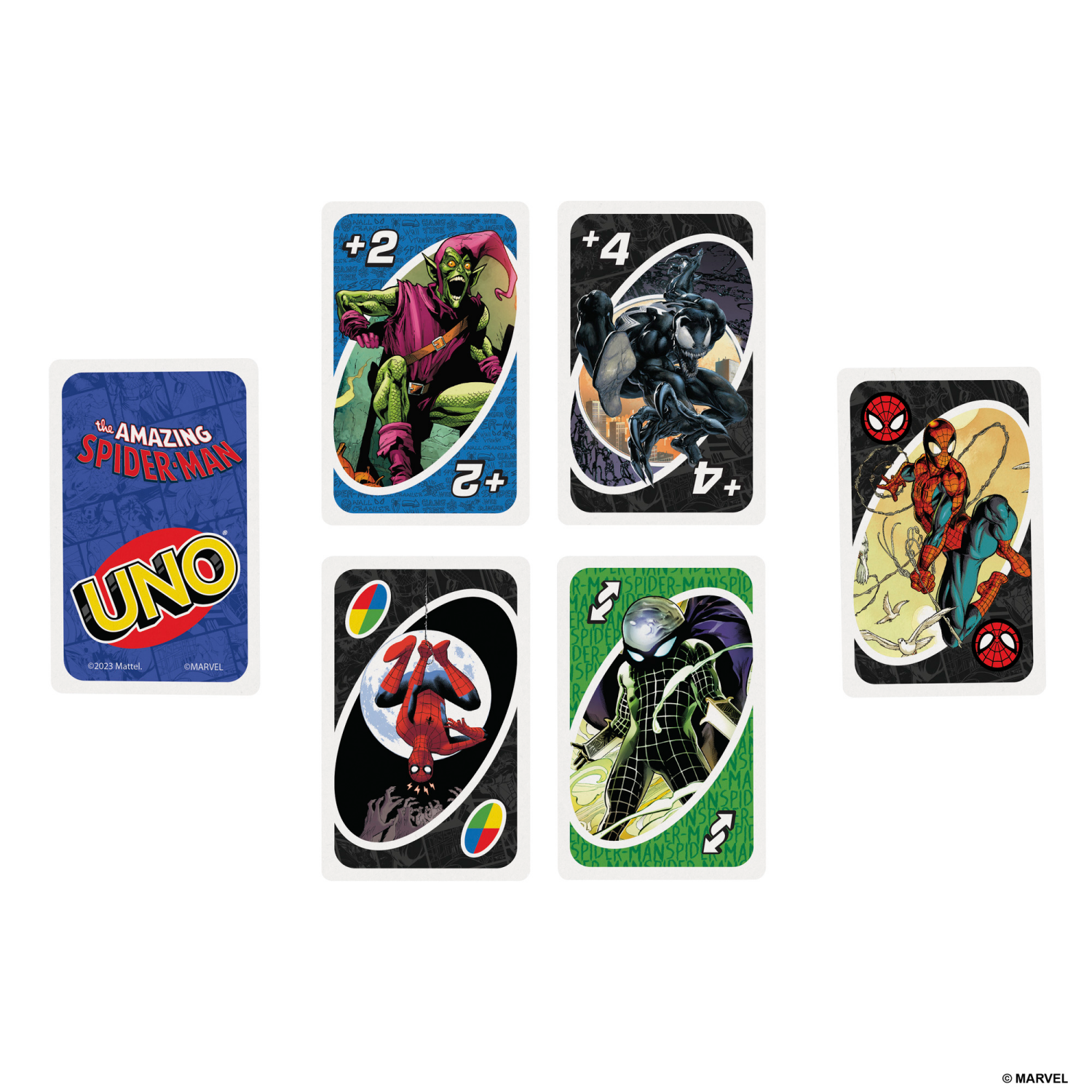 slide 3 of 4, MATTEL Uno Spider-Man Card Game, 1 ct