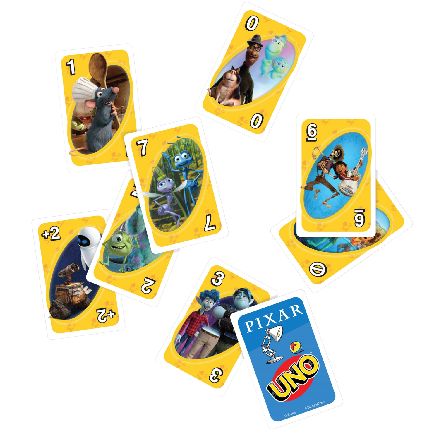 slide 3 of 4, Uno Pixar Card Game, 1 ct
