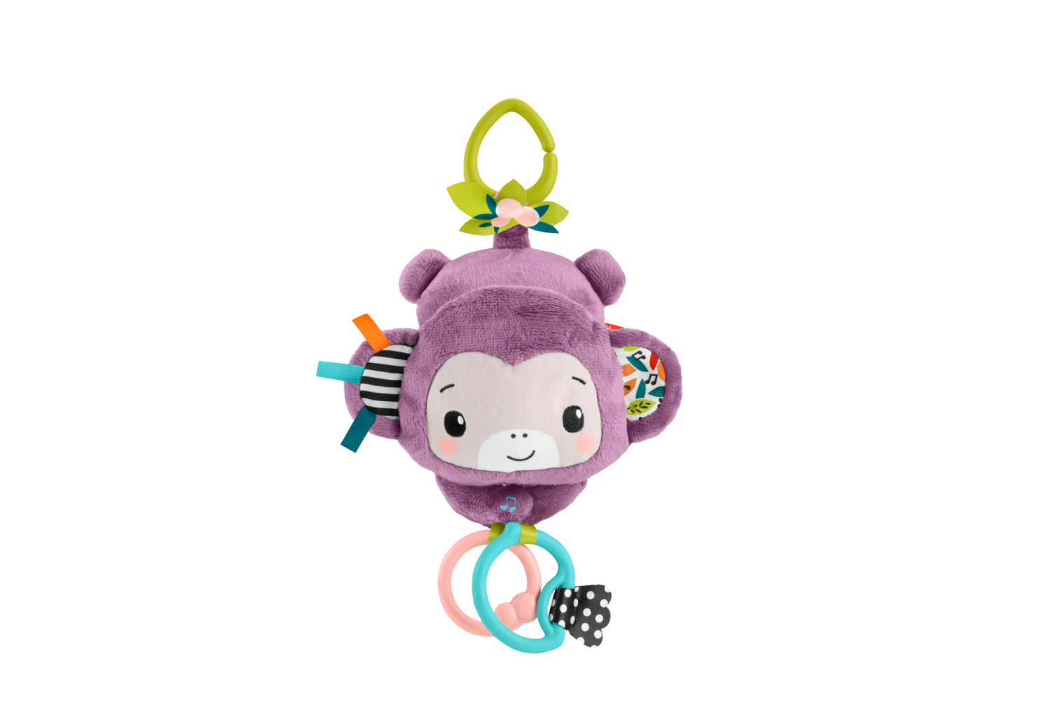 slide 1 of 3, Fisher-Price Fisher-Price Sing & Go Purple Monkey, 1 ct