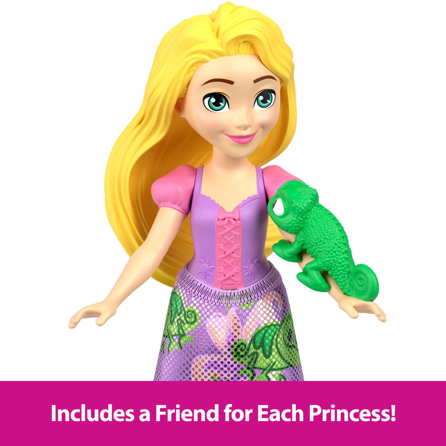slide 2 of 5, Disney Princess and Friends Set with 5 Small Dolls in Sparkling Outfits and 5 Friend Figures, 1 ct