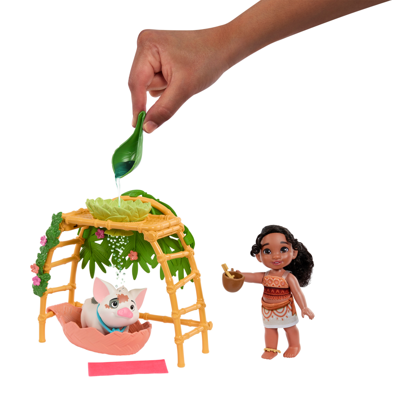 slide 6 of 8, Disney Moana 2 Simea & Pua Bathtime Fun Playset, 1 ct