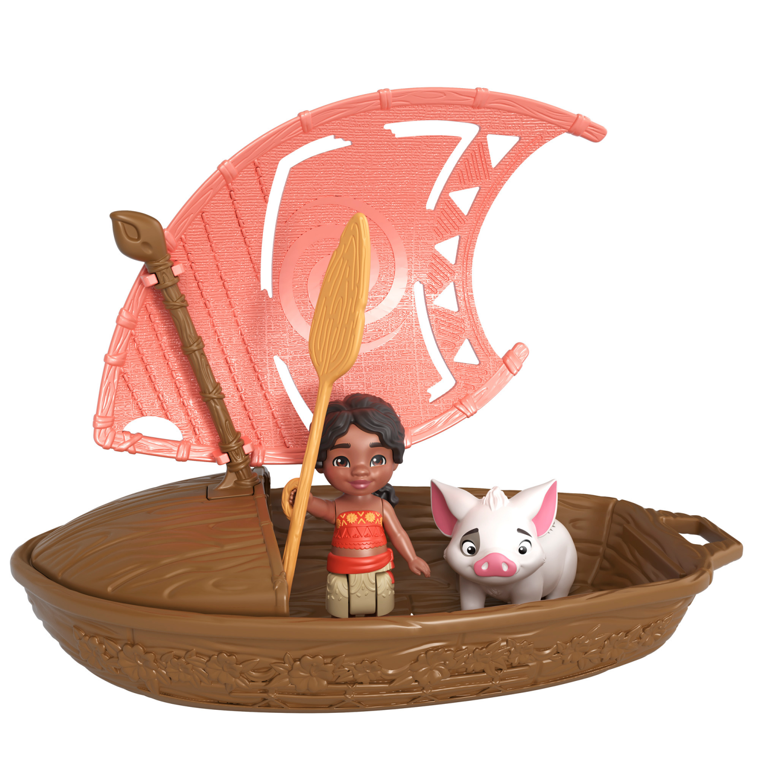 slide 6 of 8, Disney Moana 2 WAYFINDER WONDERS Small Doll & Boat Assortment, 1 ct