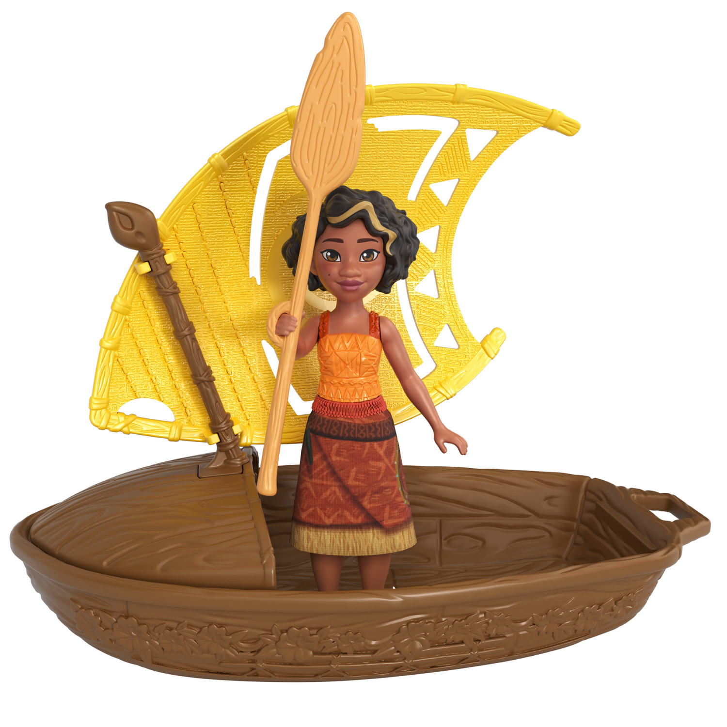 slide 7 of 8, Disney Moana 2 WAYFINDER WONDERS Small Doll & Boat Assortment, 1 ct