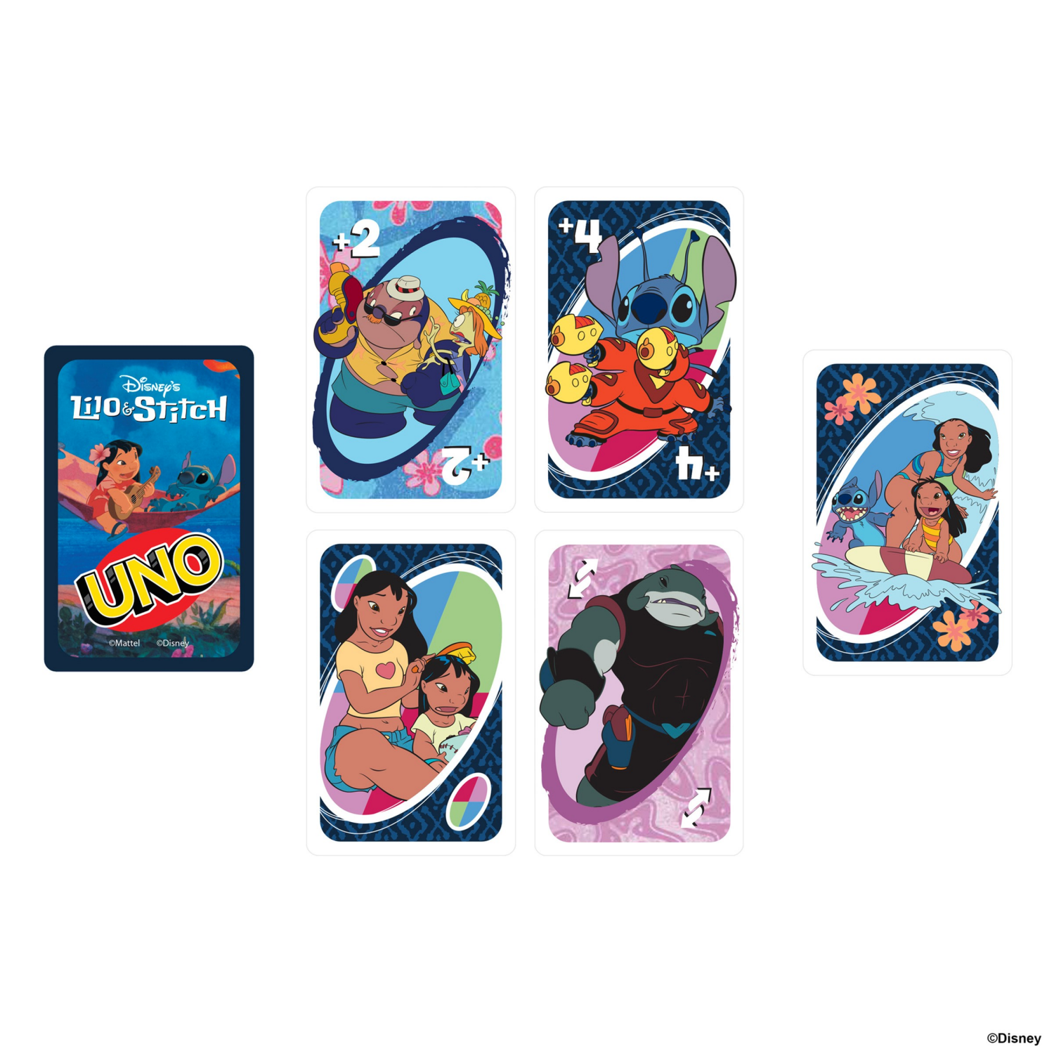 slide 2 of 4, UNO Disney;s Lilo & Stitch Edition Card Game, 1 ct