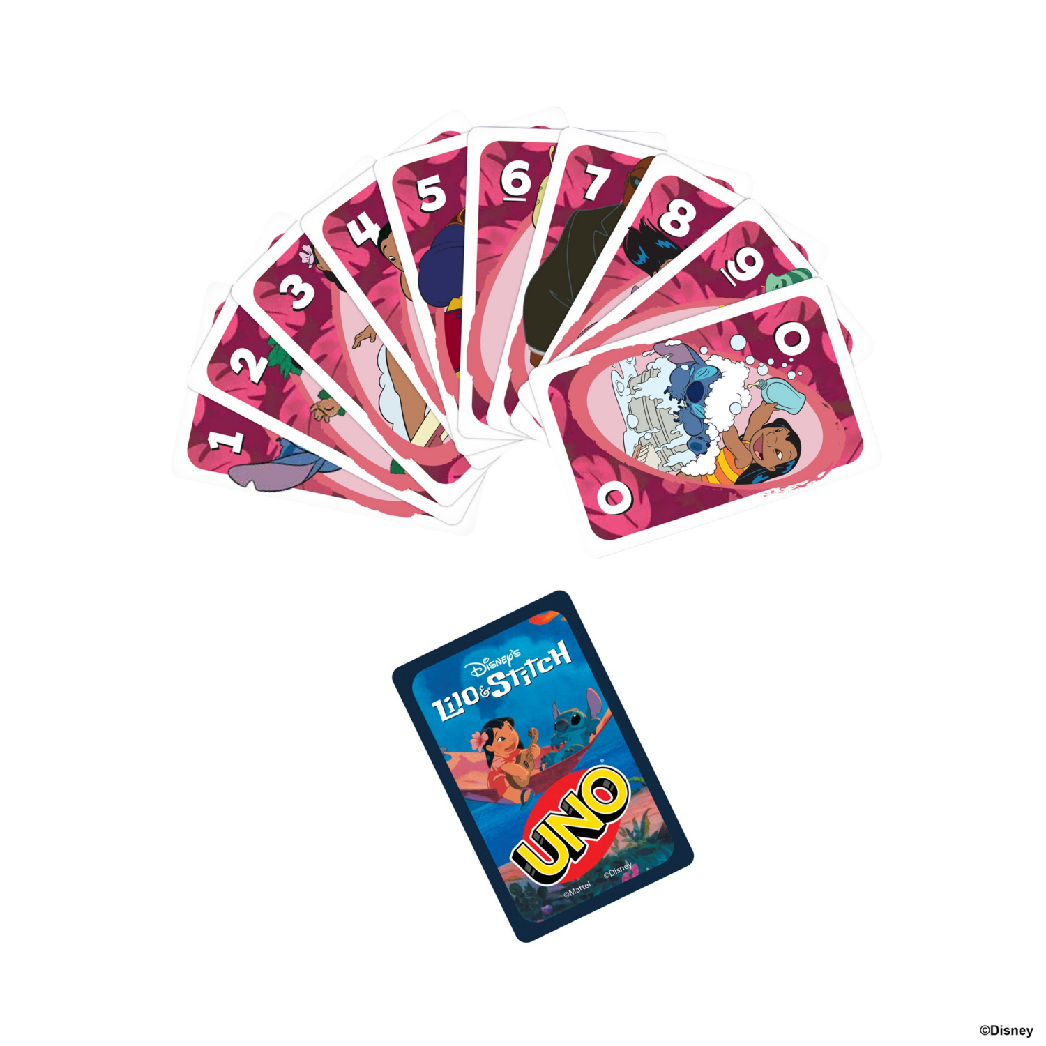 slide 3 of 4, UNO Disney;s Lilo & Stitch Edition Card Game, 1 ct