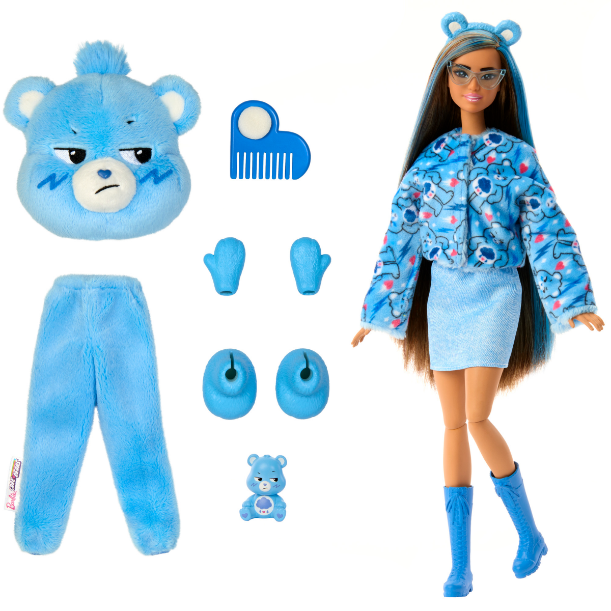 slide 6 of 7, Care Bears Barbie Cutie Reveal Doll, 1 ct