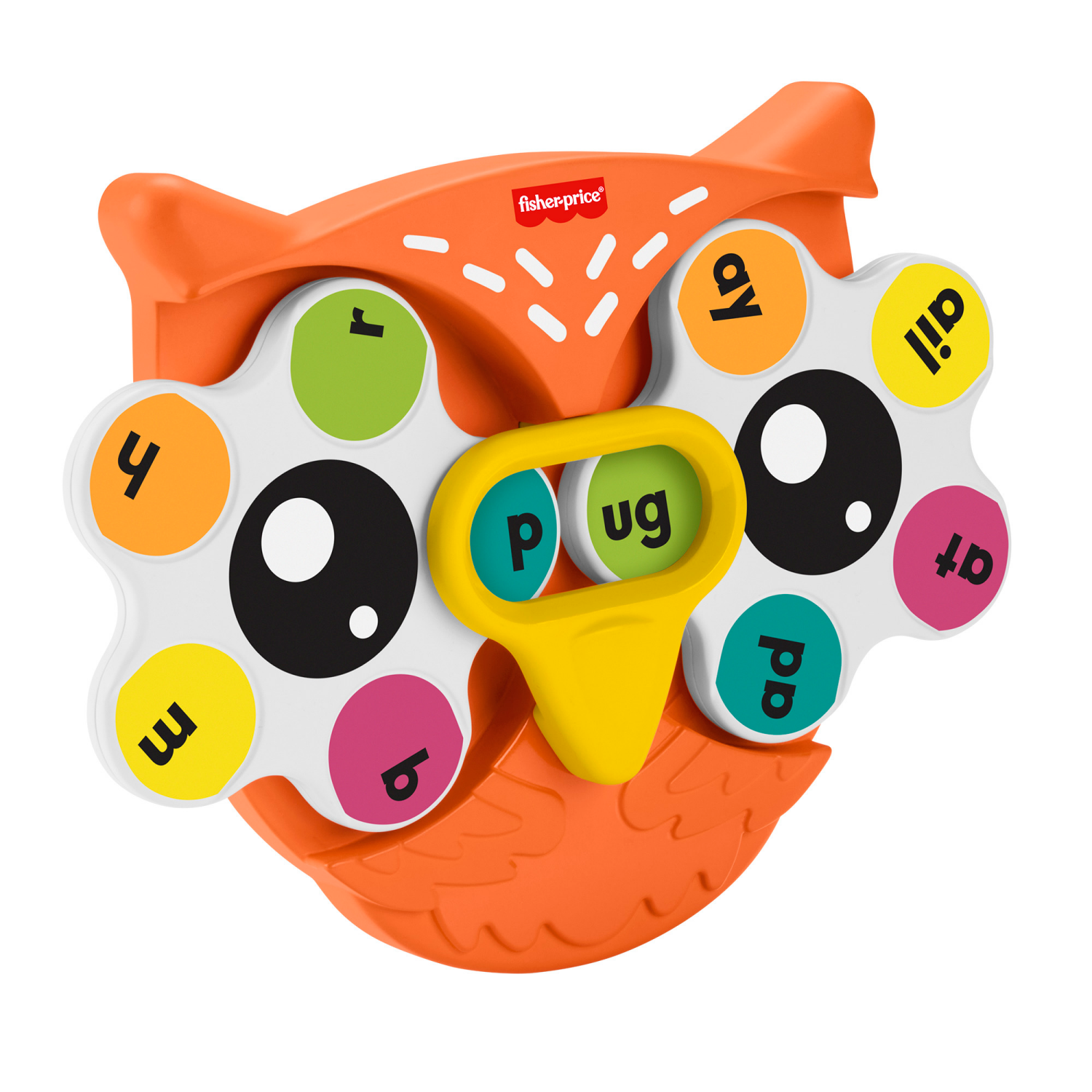 slide 2 of 2, Fisher-Price Rhymin Owl Word Spinner, 1 ct