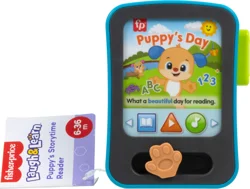 Fisher-Price Laugh & Learn Puppy's Storytime Reader Baby Electronic Learning Toy with Music & Lights