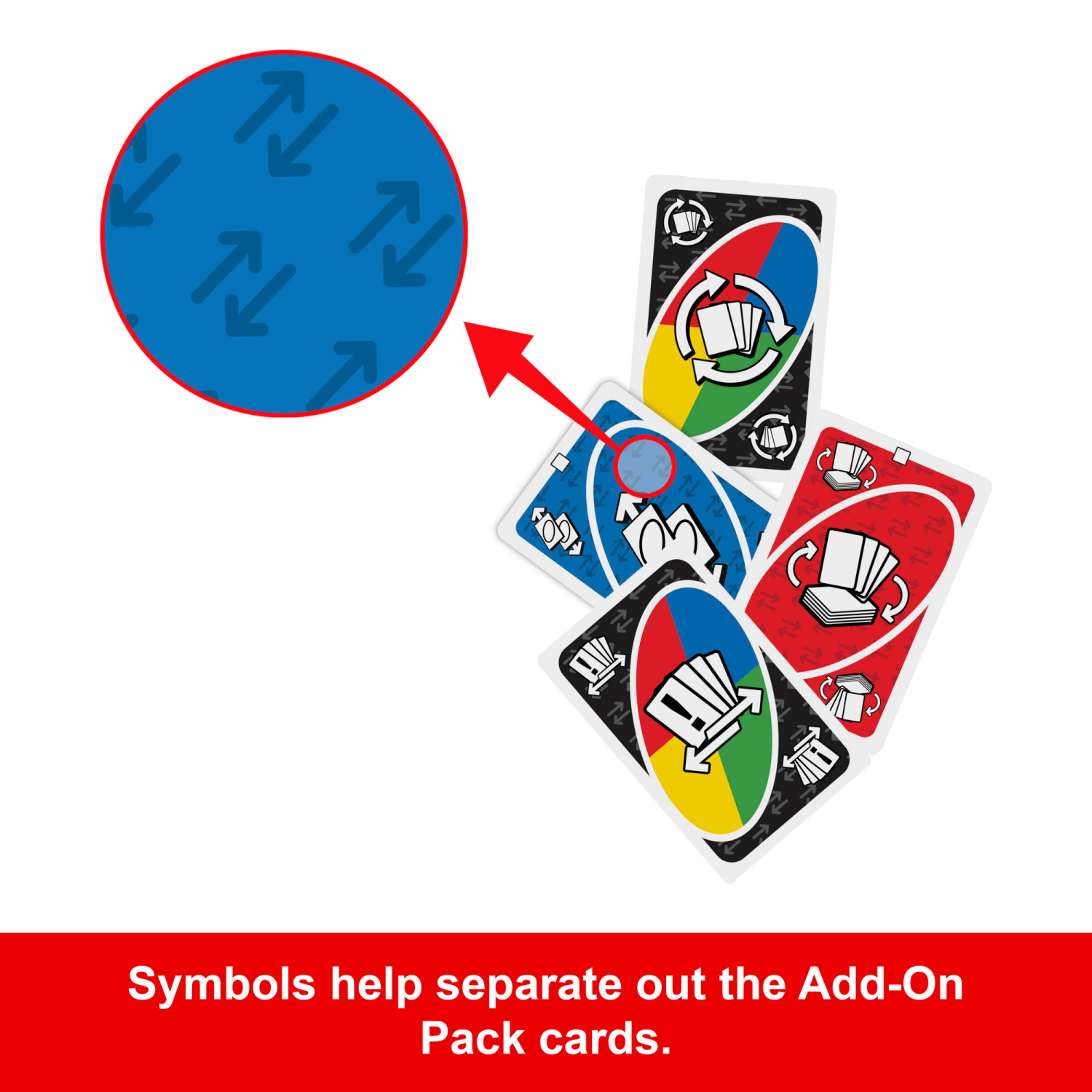 slide 4 of 6, UNO® Add-On Packs Assortment, 1 ct