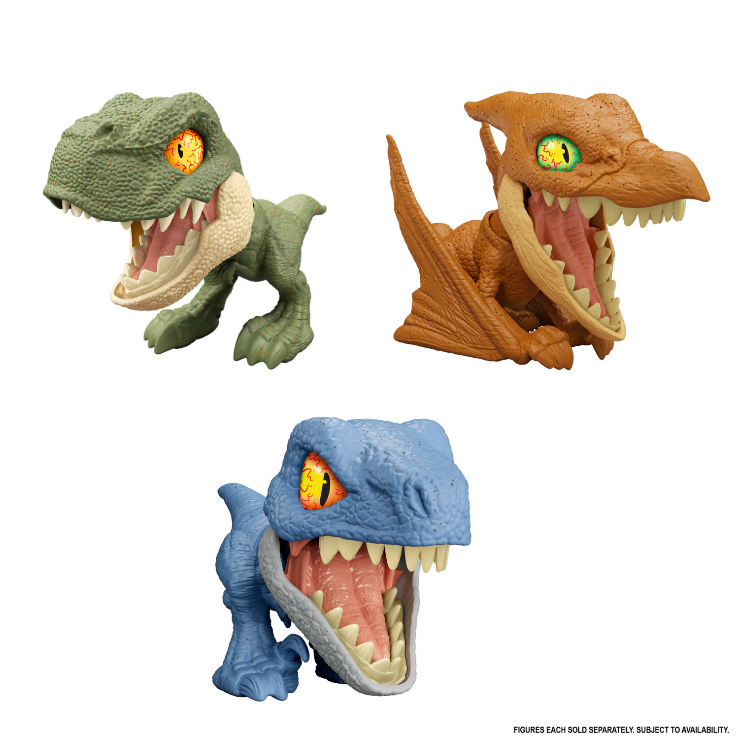 slide 2 of 4, JURASSIC WORLD MIGHTY LITTLE BITERS Assortment, 1 ct