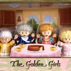 Fisher Price Fp Little People Collector Golden Girls Anniv