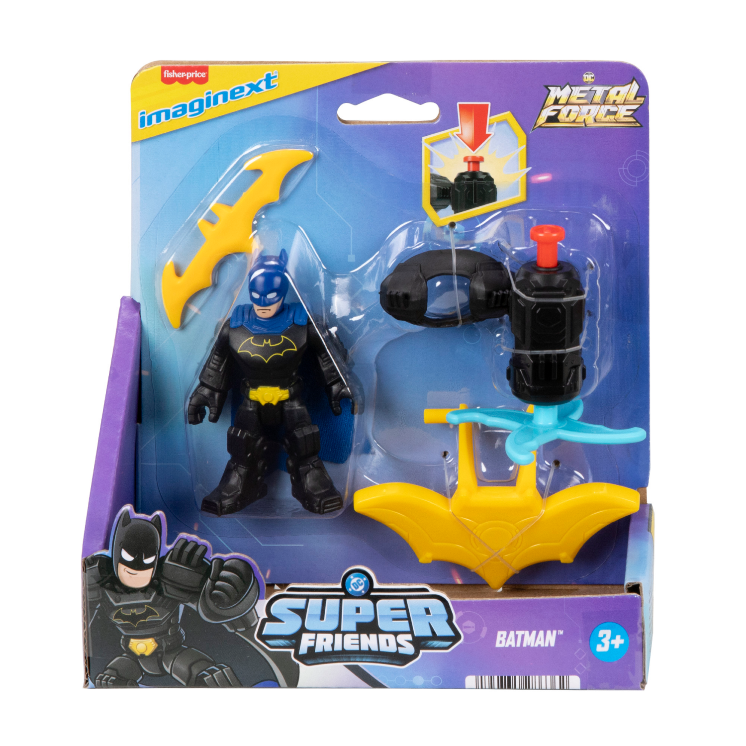 slide 2 of 2, Fisher-Price FP IMX DCSF Metal Force Basic Fig Asrt, 1 ct