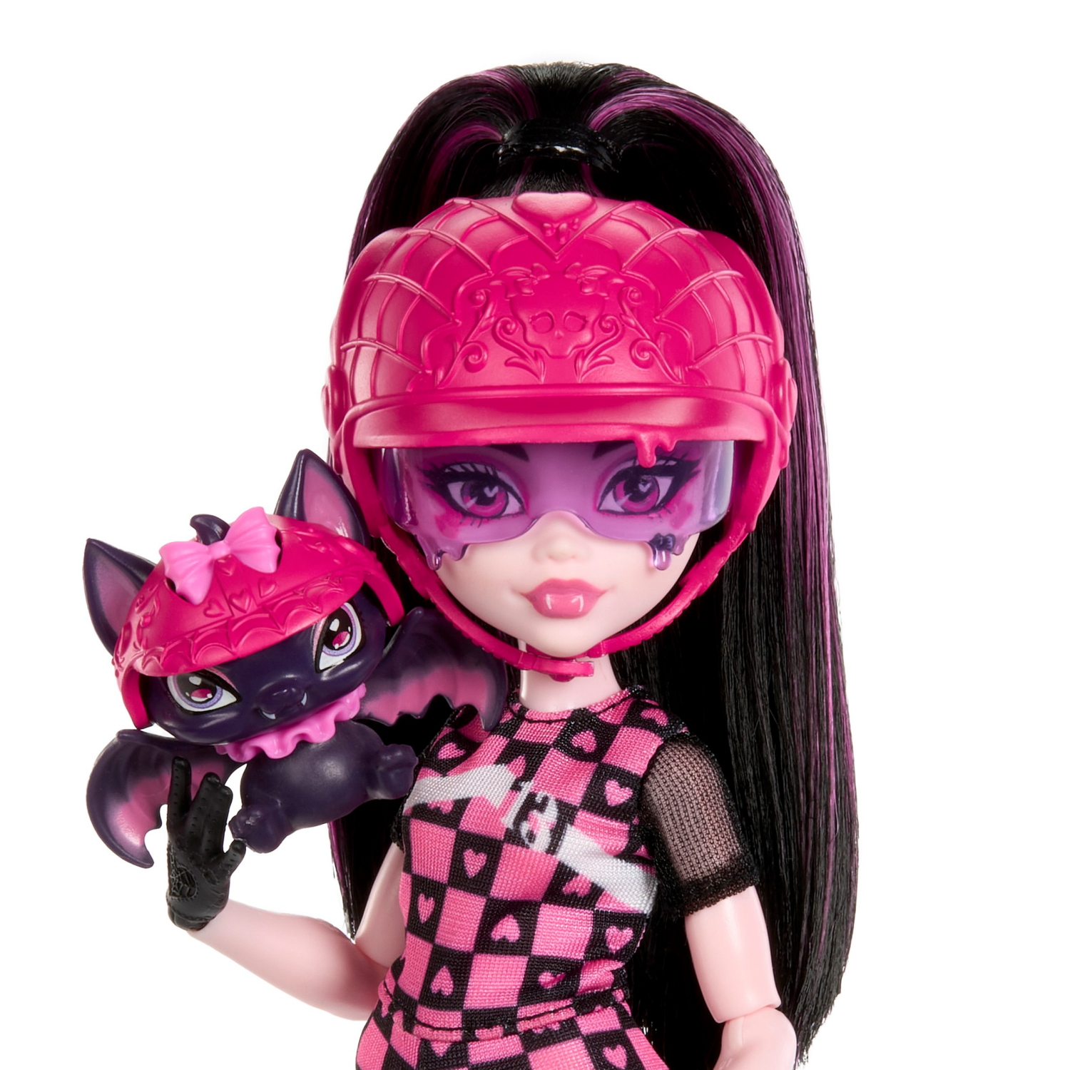 slide 3 of 7, MONSTER HIGH® DRACULAURA VAMPTASTIC Scooter Doll and Vehicle, 1 ct