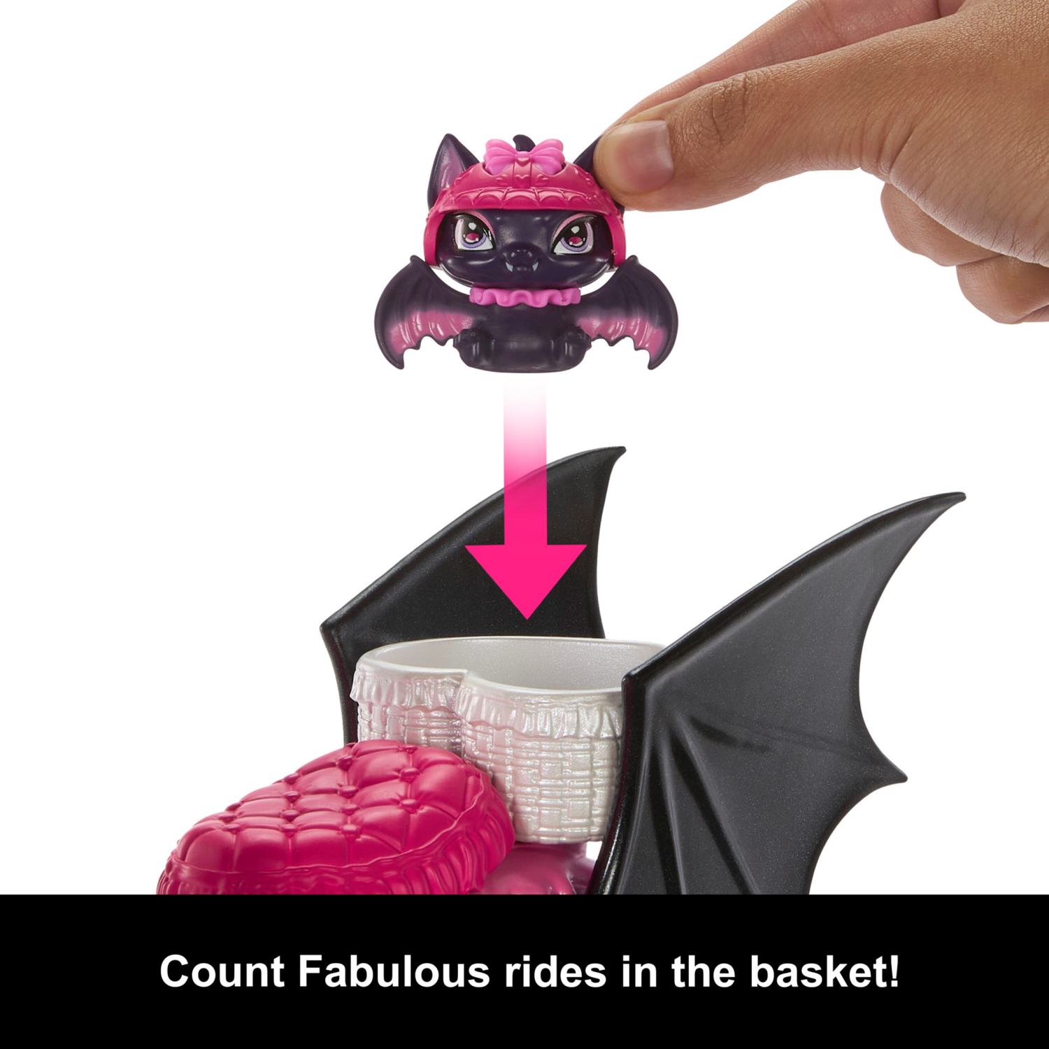 slide 7 of 7, MONSTER HIGH® DRACULAURA VAMPTASTIC Scooter Doll and Vehicle, 1 ct