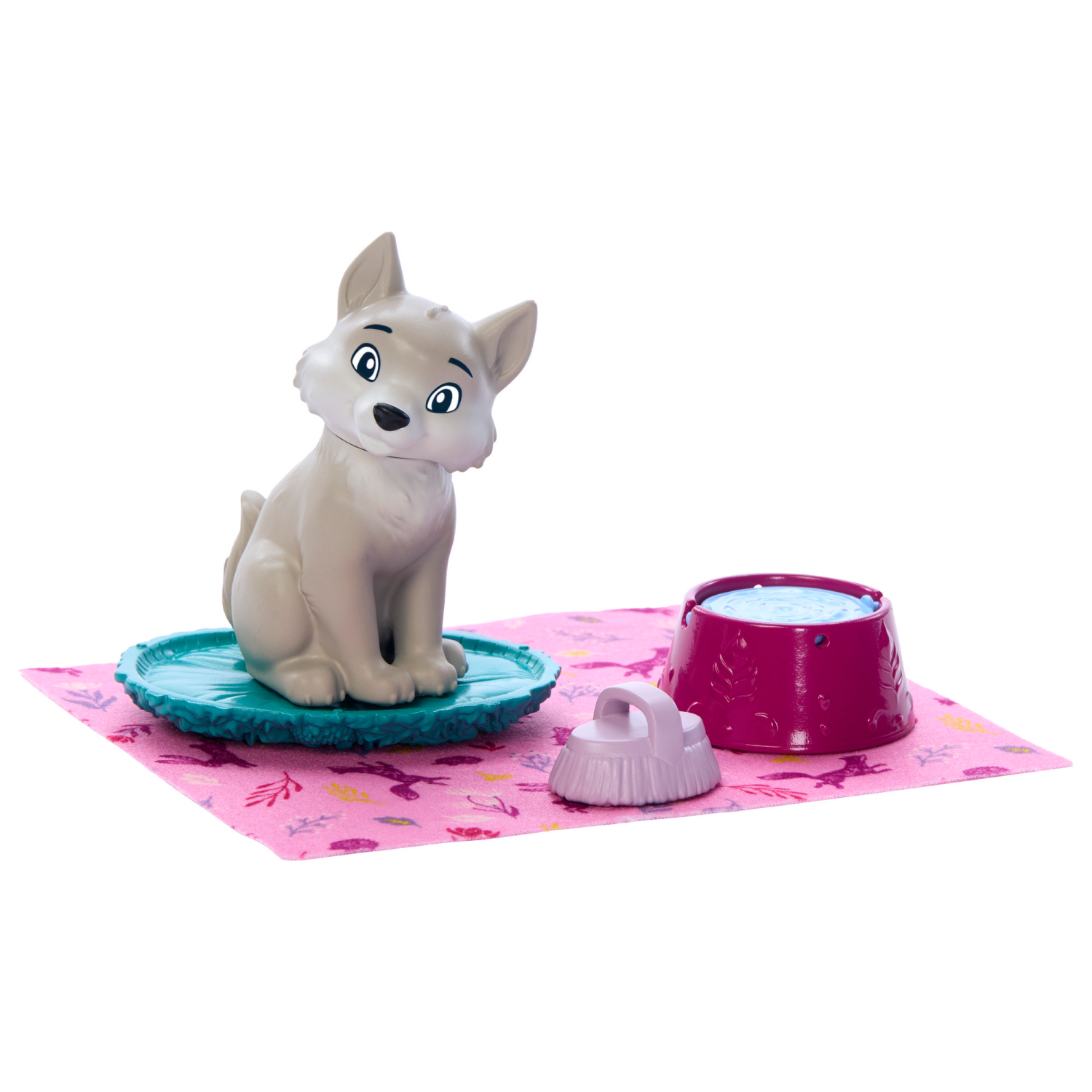 slide 5 of 7, Disney Frozen Anna Doll & Wolf Cub, 1 ct