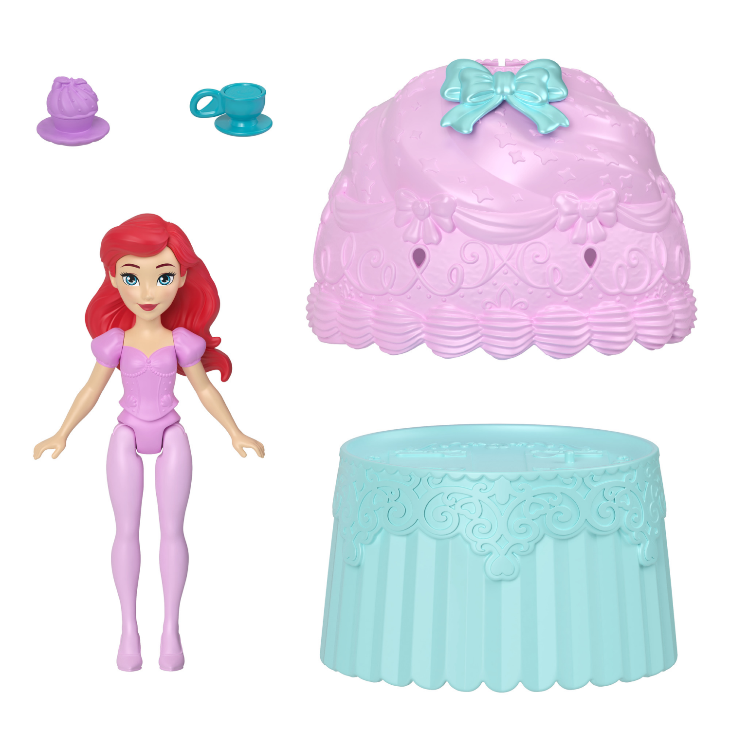 slide 5 of 7, Mattel Disney Princess 3+ Cupcake Doll Reveal 1 Each, 1 ct