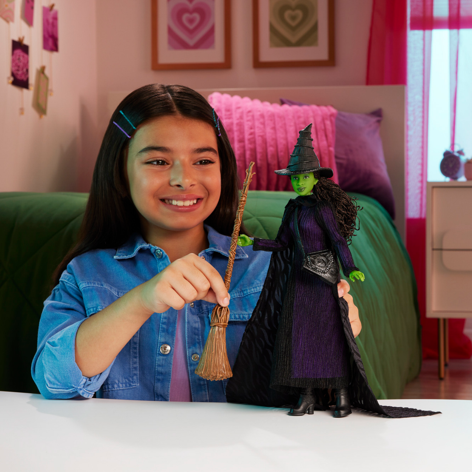 slide 3 of 6, Wicked Deluxe Elphaba Fashion Doll, 1 ct