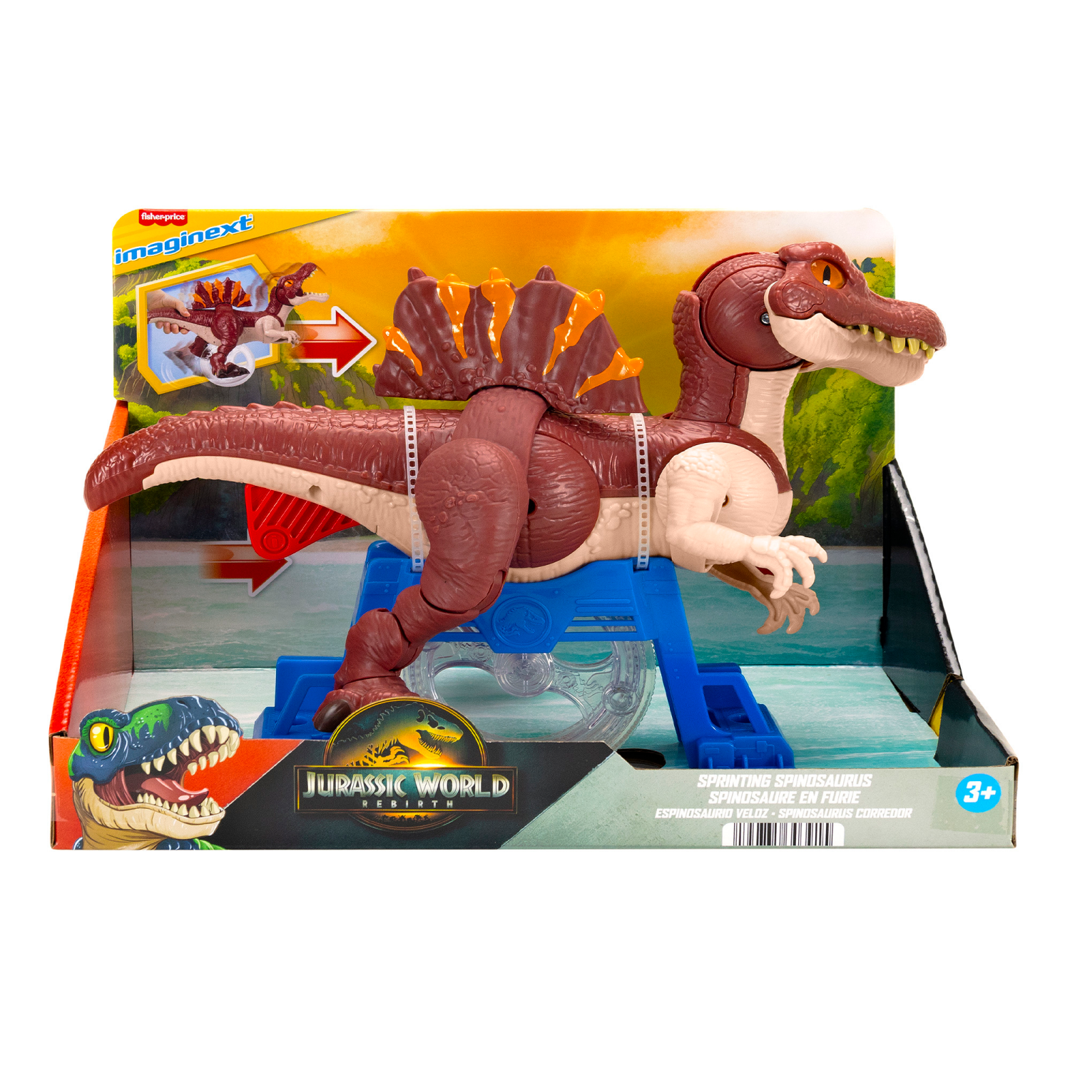 slide 3 of 5, Fisher-Price FP IMX JW SPRINTING SPIRO, 1 ct