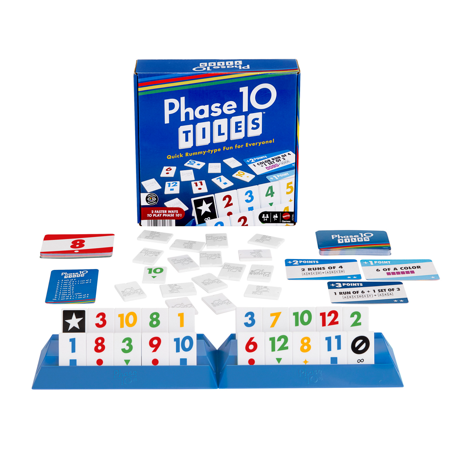 slide 2 of 3, Phase 10 Tiles, 1 ct