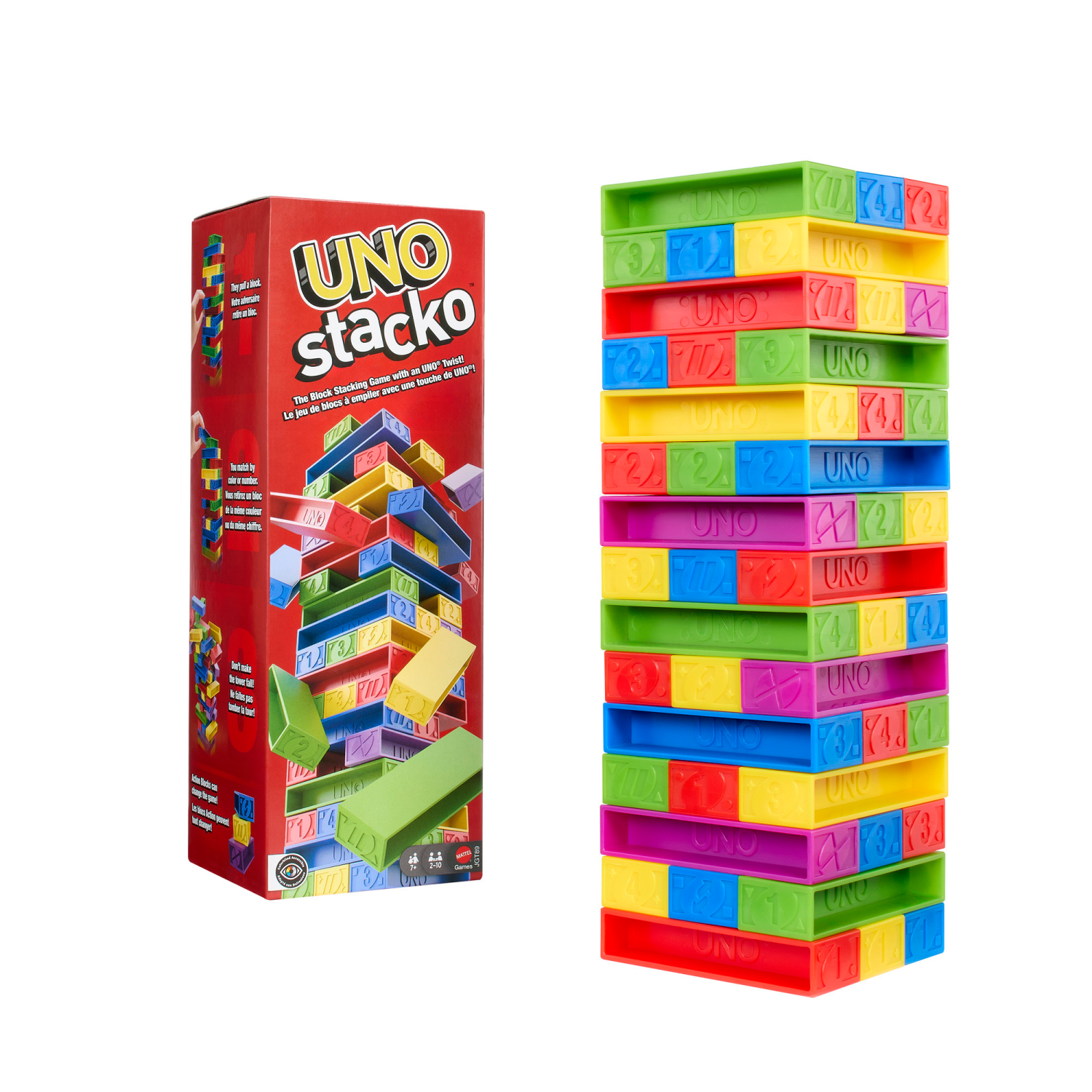 slide 2 of 6, UNO Stacko, 1 ct