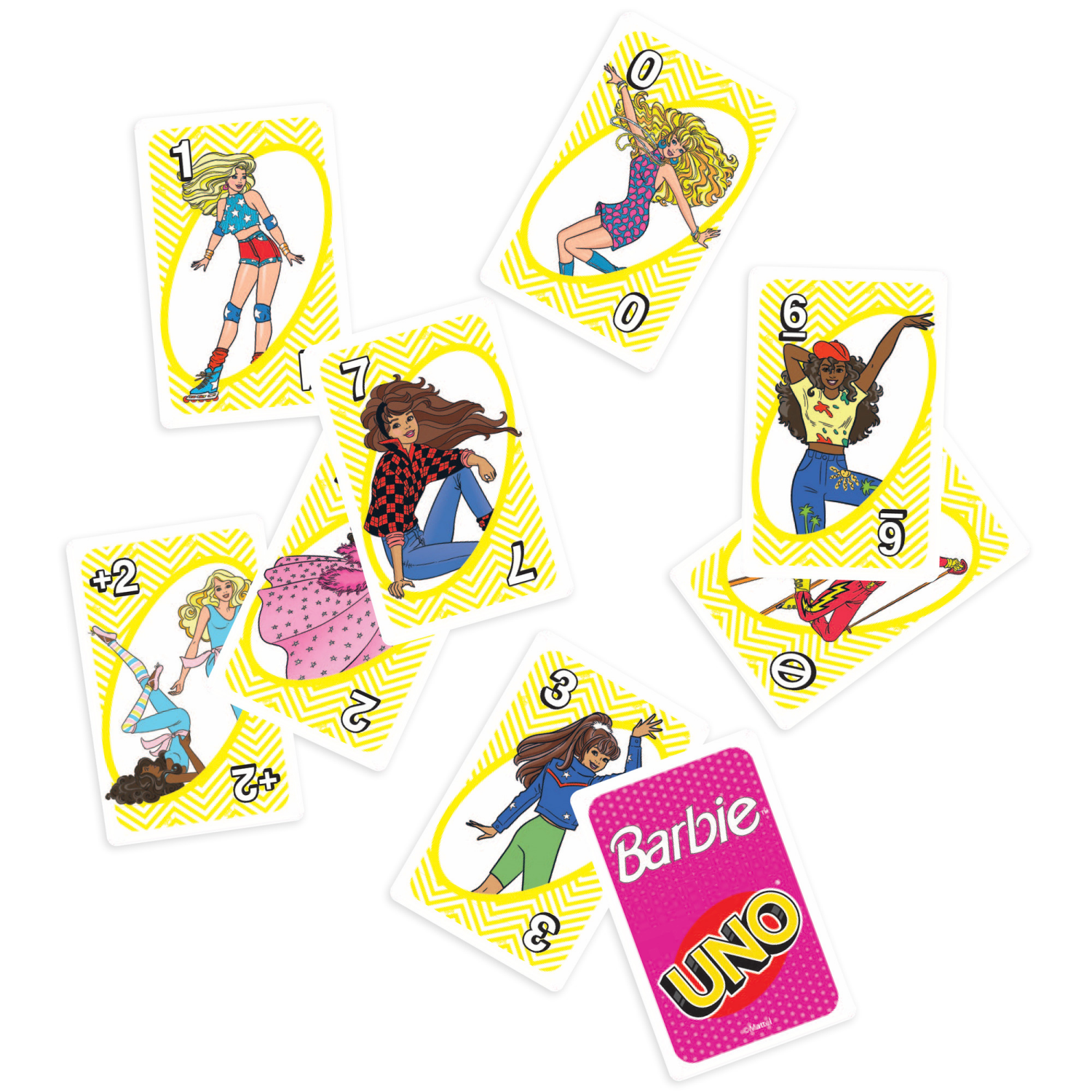 slide 3 of 5, UNO Barbie Card Game, 1 ct