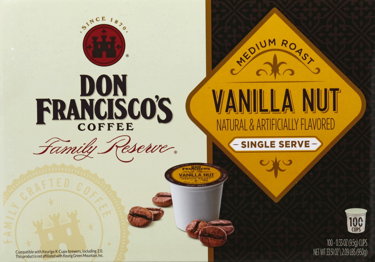 slide 4 of 8, Don Francisco's Coffee 100 ea, 100 ct