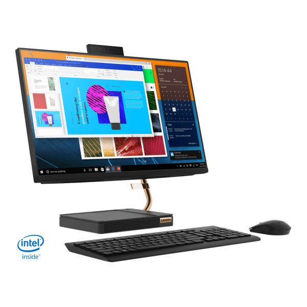 slide 9 of 10, Lenovo Ideacentre 5I All-In-One Pc, 23.8'' Touch Screen,&Nbsp;Intel Core I5,&Nbsp;8Gb Memory, 256Gb Solid State Drive, Windows 10, F0Fb0000Us, 1 ct