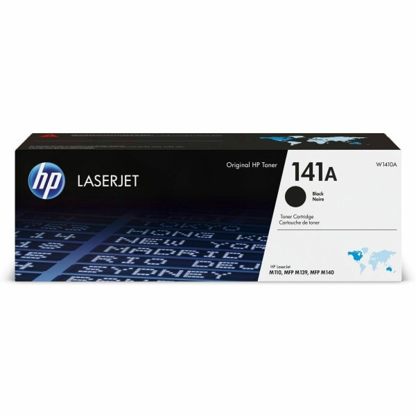 slide 3 of 10, HP 141A (W1410A) Black Laserjet Toner Cartridge, 1 ct