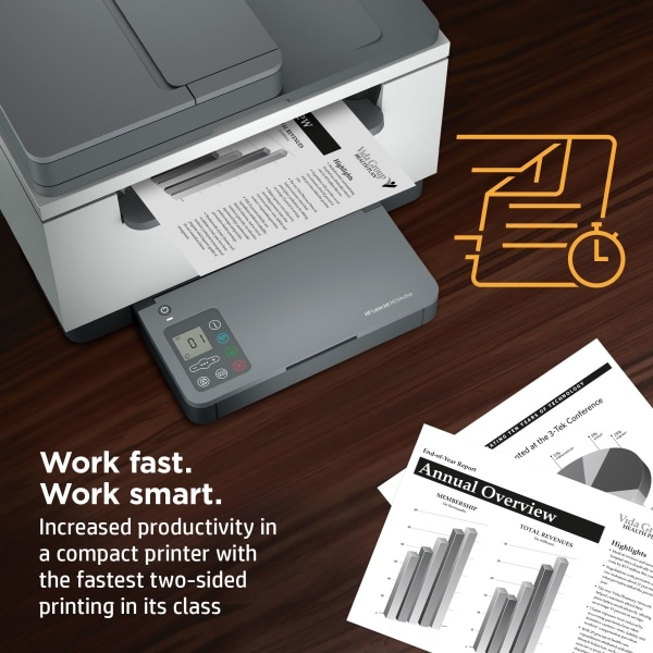 slide 8 of 10, HP Laserjet Mfp M234Sdwe Wireless Black & White All-In-One Printer With HP+ (6Gx01E), 1 ct