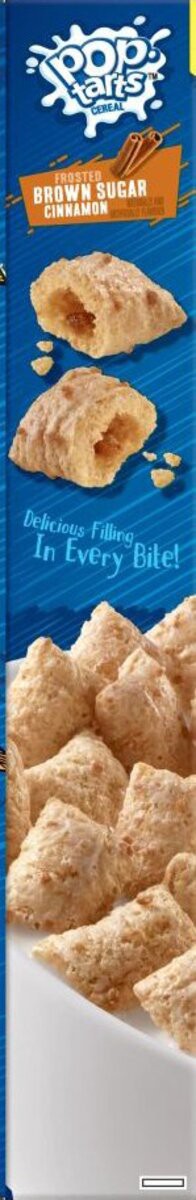 slide 6 of 9, Kellogg's Pop-Tarts Frosted Brown Sugar Cinnamon Breakfast Cereal, 11.2 oz