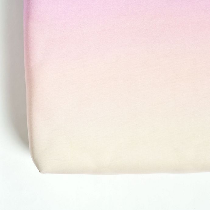 slide 5 of 5, Hello Spud Organic Cotton Jersey Baby Ombre Fitted Crib Sheet, 1 ct