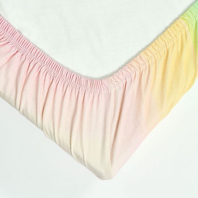 slide 3 of 5, Hello Spud Organic Cotton Jersey Baby Ombre Fitted Crib Sheet, 1 ct