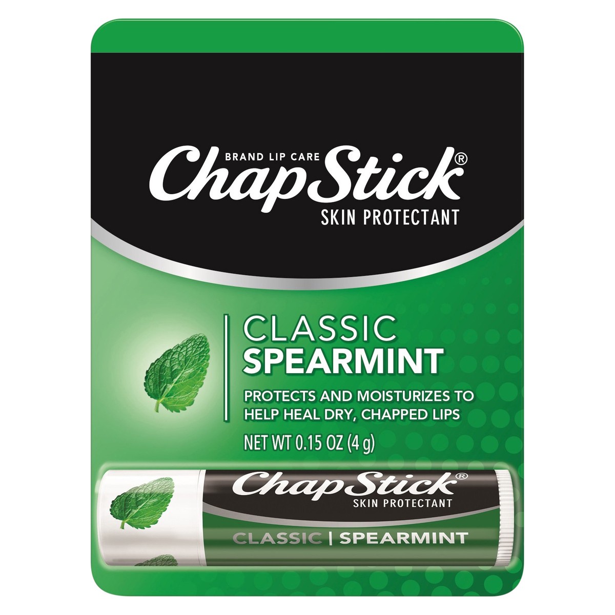 slide 1 of 5, ChapStick Classic Spearmint Lip Balm Tubes, Father's Day Gift - 0.15 Oz x 12, 0.15 oz