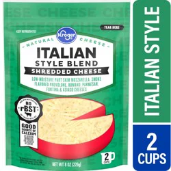 Kroger Shredded Italian Style Cheese