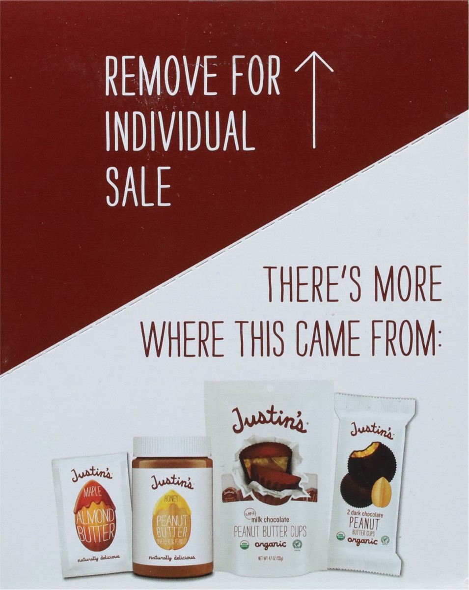 slide 4 of 13, Justin's Organic Dark Chocolate Peanut Butter Cups Wrapper 12 ea, 12 ct