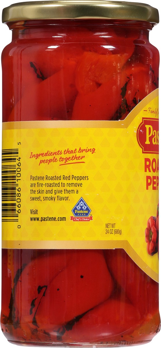 slide 8 of 9, Pastene Roasted Peppers 24 oz, 24 oz