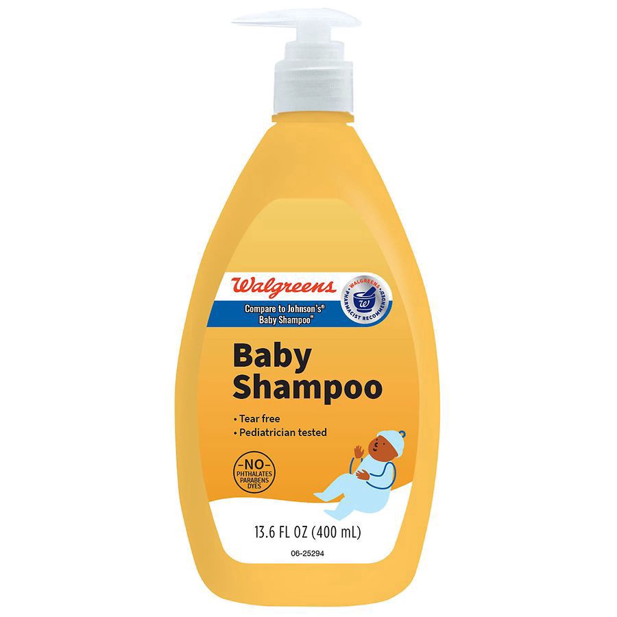 slide 1 of 5, Walgreens Baby Shampoo, 13.6 fl oz