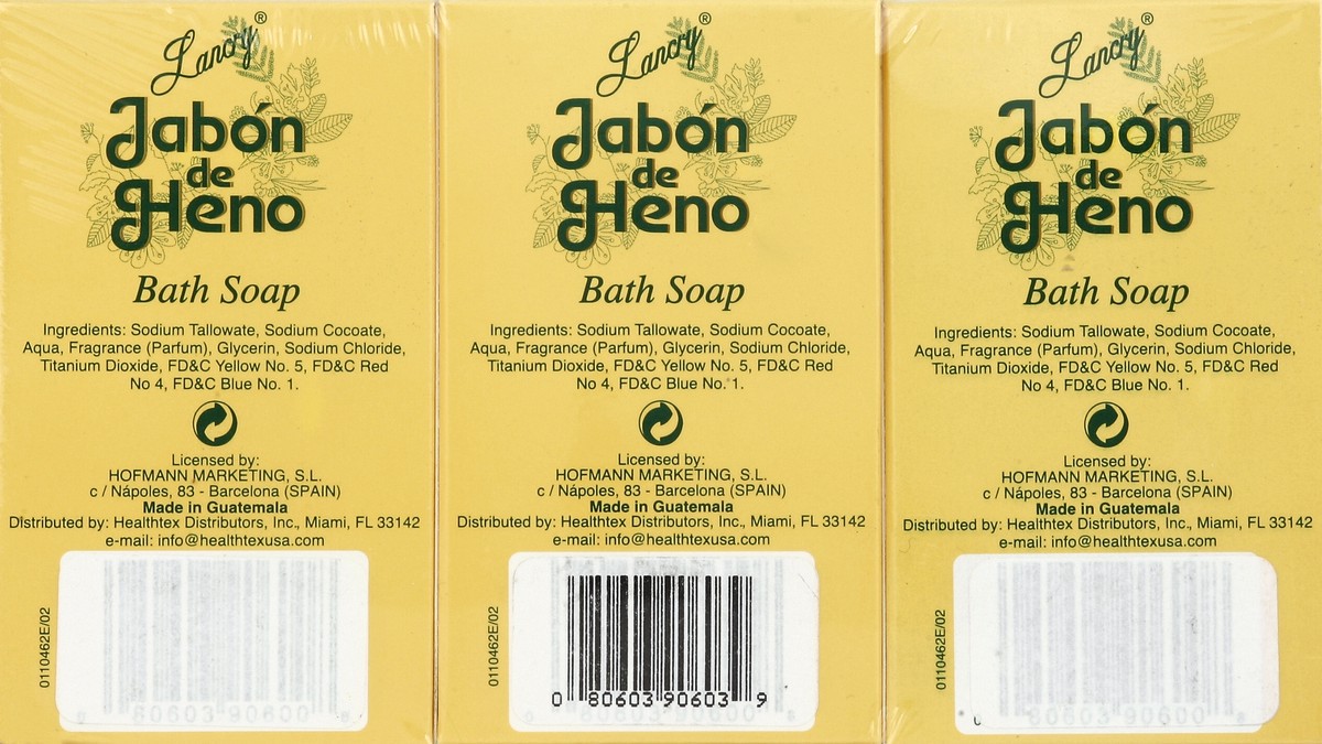 slide 3 of 5, Lancry Bath Soap 3 ea, 3 ct