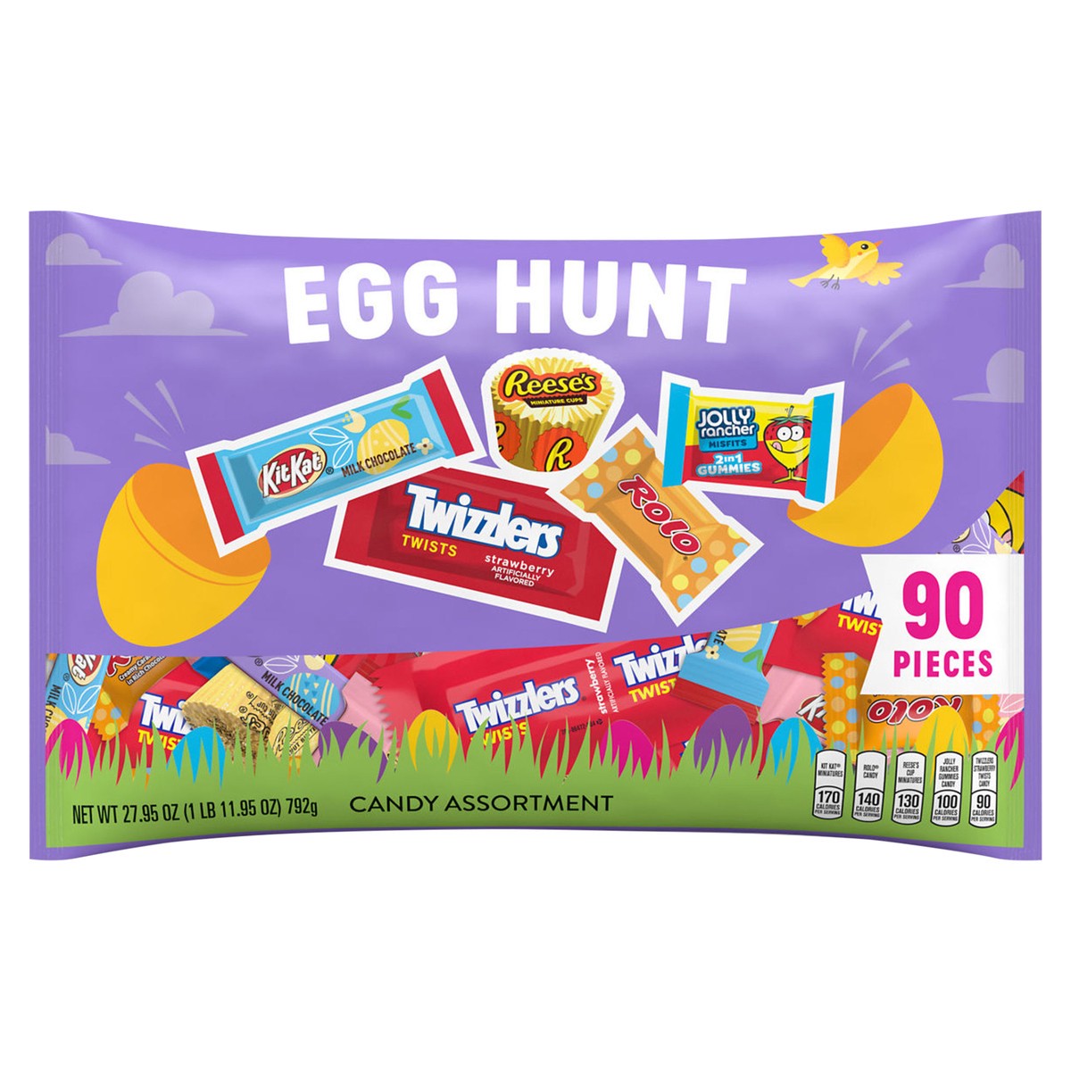 Hershey's Egg Hunt Assortment Candy 90 ea 90 ct Shipt