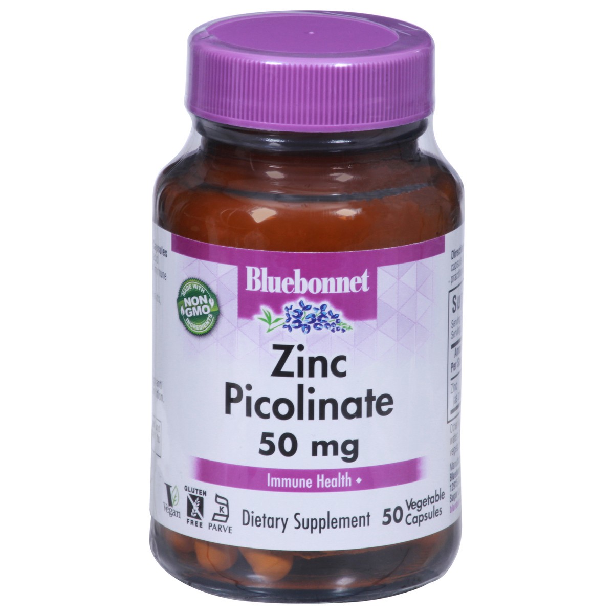 slide 1 of 1, Bluebonnet Nutrition Zinc Picolinate, 50 ct